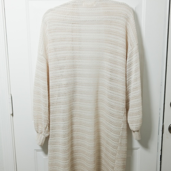Anthropologie Open Front Long Cardigan ONE SIZE - Picture 3 of 3